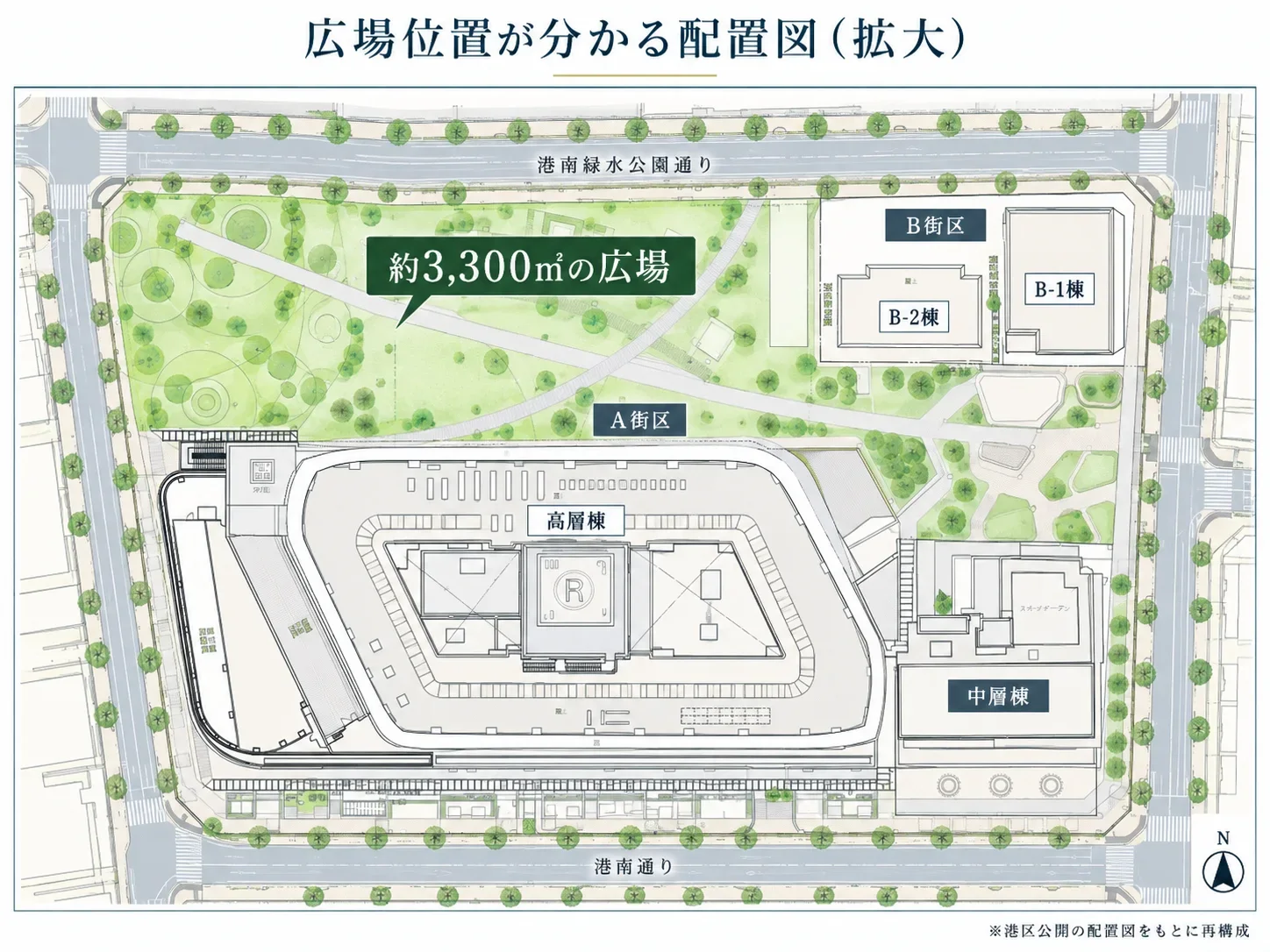 白金一丁目西部中地区再開発とは？39階・991戸の新タワーと白金高輪の今後を解説の参考画像