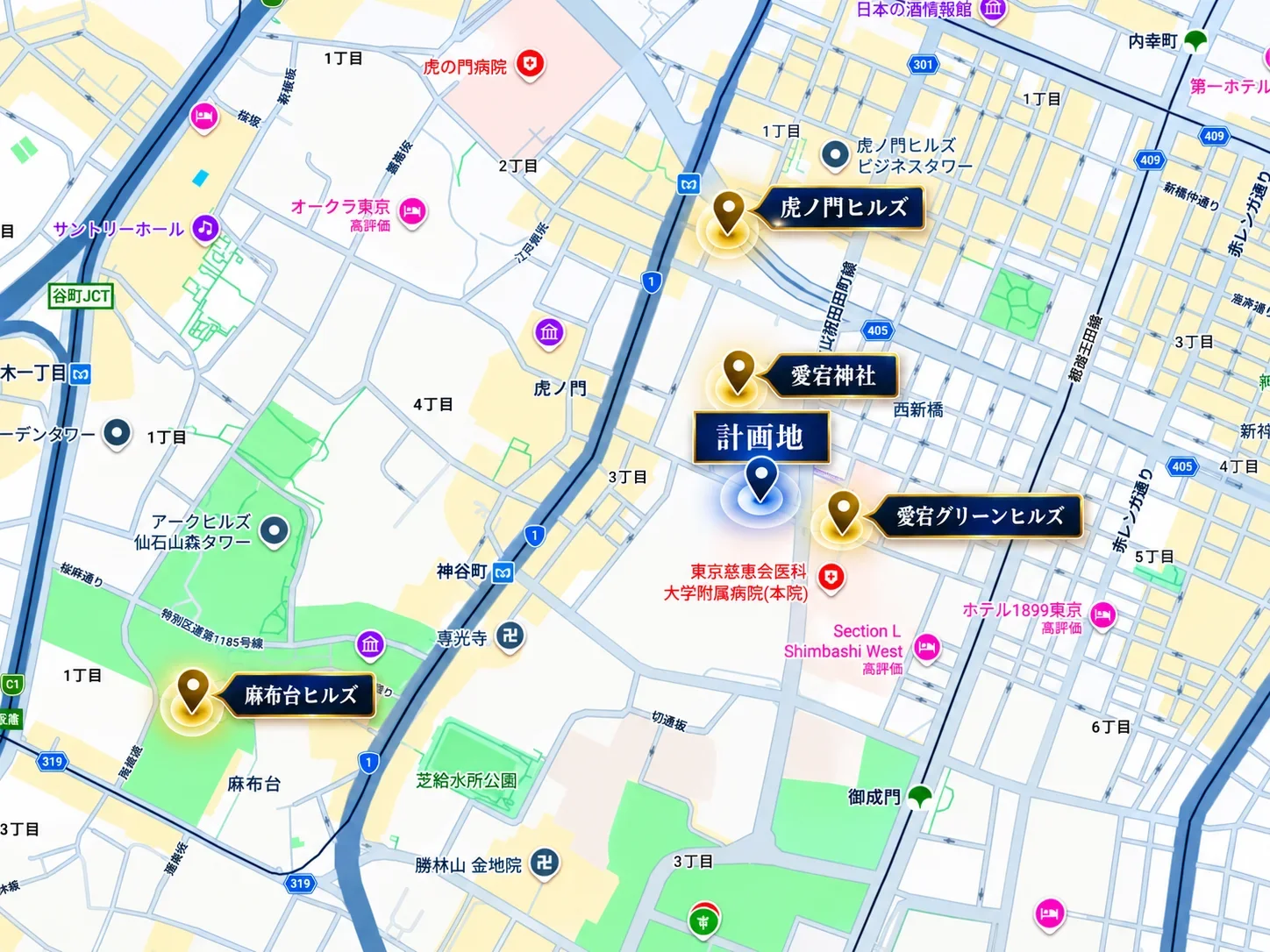愛宕地区再開発を徹底解説｜41階・約160mの高級住宅と愛宕神社周辺はどう変わる？の参考画像